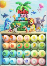 🎁🎉 Kids’ Surprise Bath Bombs – 12-Pack Gift Set with Hidden Toys! - Image 12
