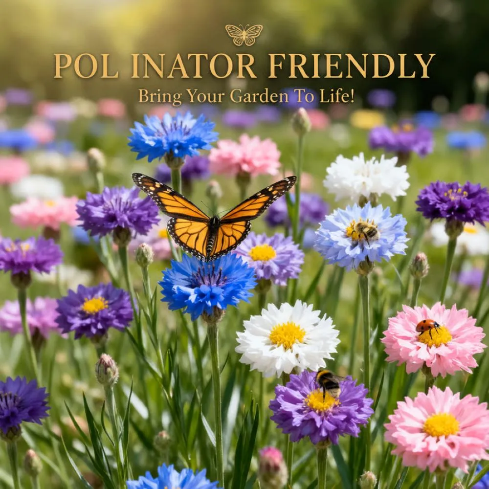 🔥Final 3 Hours 🌱Premium Cornflower Seeds🌸 Free fertilizer.. - Image 2