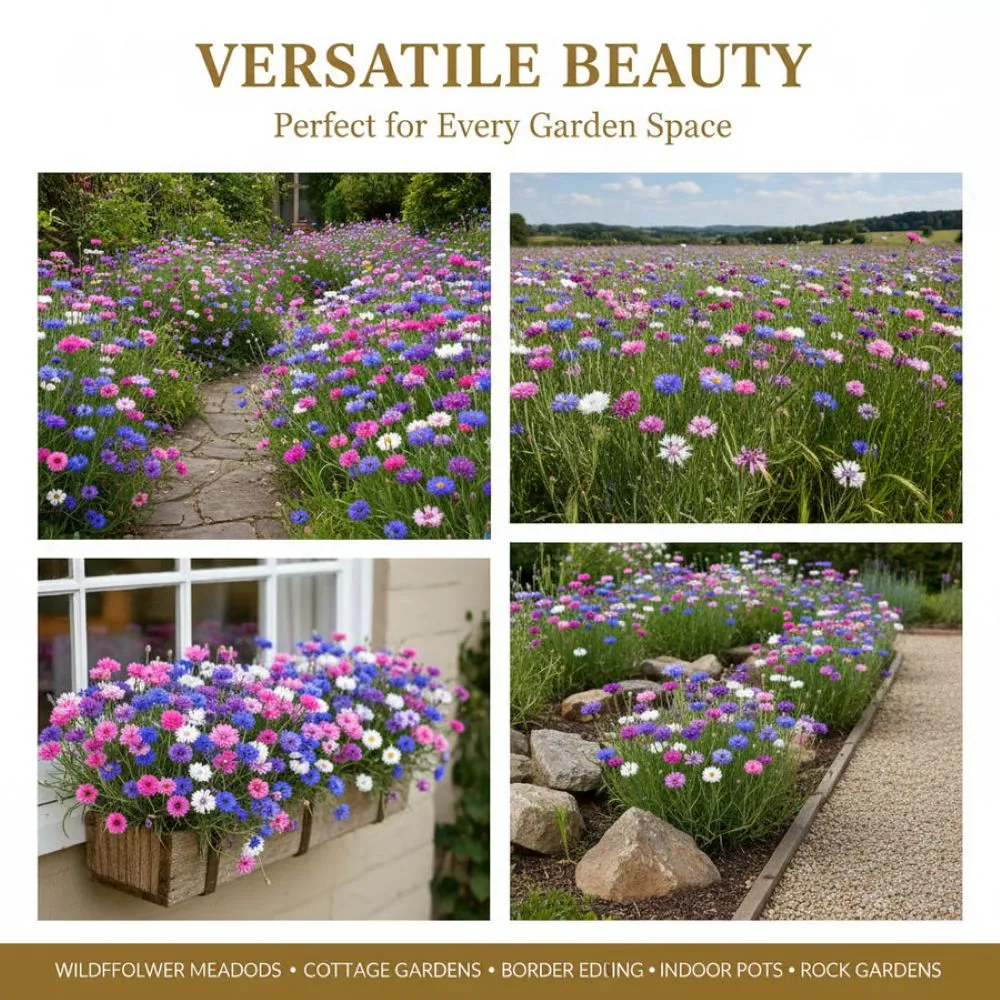 🔥Final 3 Hours 🌱Premium Cornflower Seeds🌸 Free fertilizer.. - Image 5