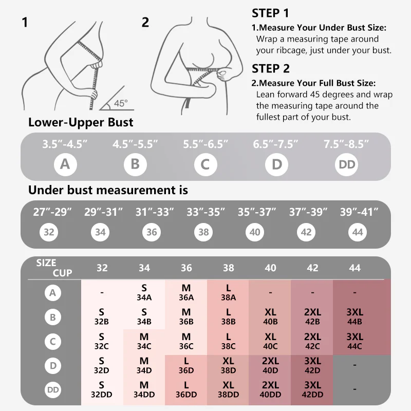 Wireless Womens Comfortable Wireless Bras Push Up Bralettes Seamless Tshirts Bras Deep V Everyday Bras - Image 12