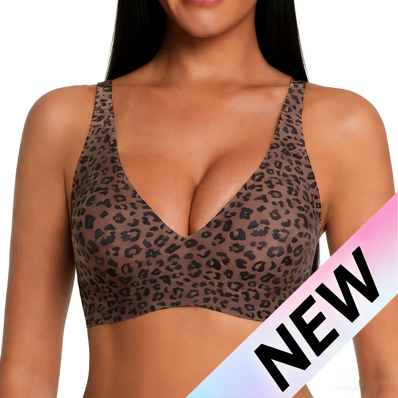 Wireless Womens Comfortable Wireless Bras Push Up Bralettes Seamless Tshirts Bras Deep V Everyday Bras - Image 2